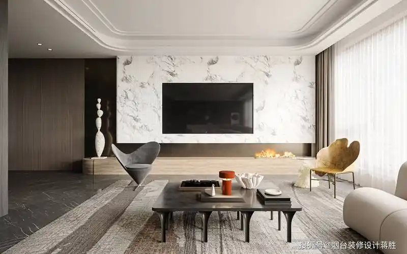 森霆春晓125平现代风格家居烟台装修设计的温馨之选