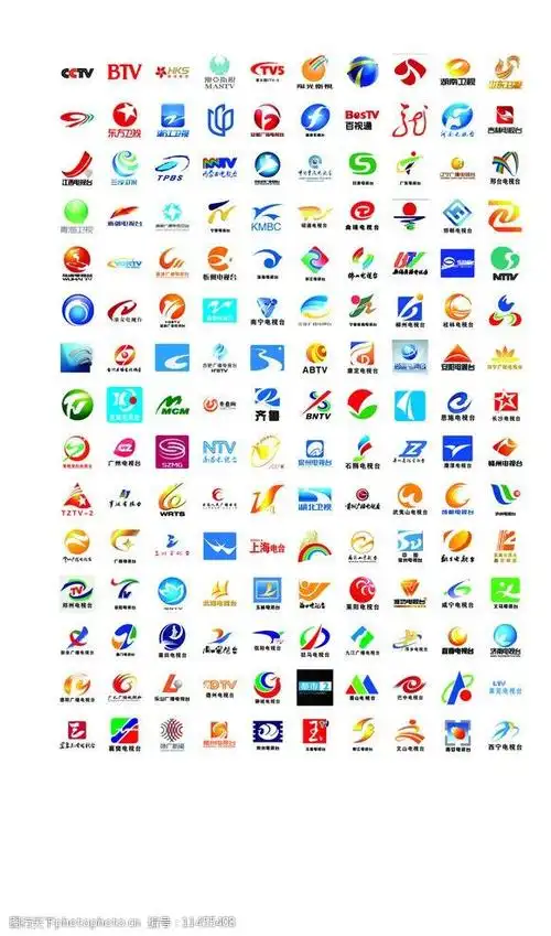 电视台标志图片