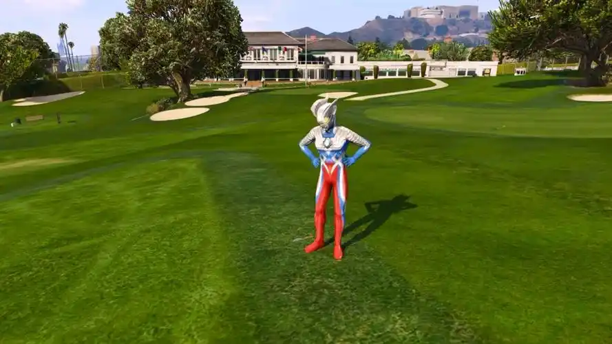 赛罗奥特曼骑贝利亚摩托车