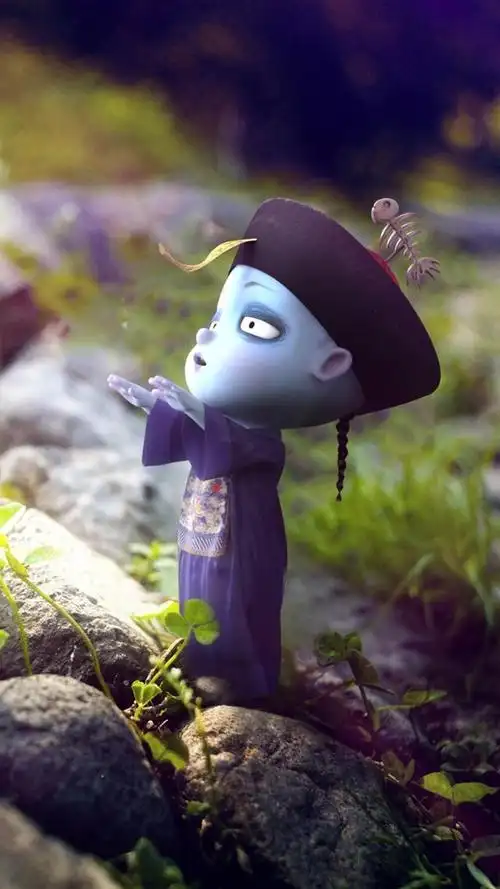 僵尸才没有这么可爱(手机壁纸《僵尸系列》暗黑可爱风小僵尸图片)