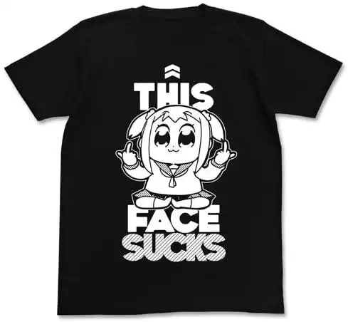 《pop子和pipi美的日常》 sucks t恤 黑色 t恤 s s