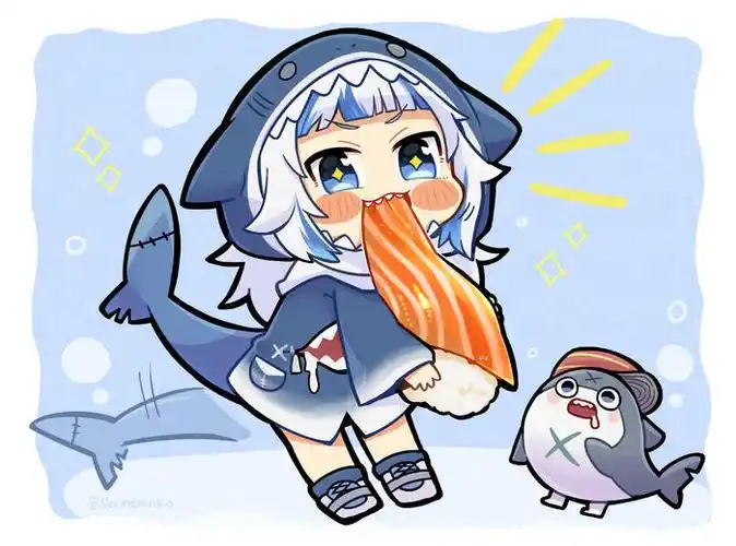 shaaaaaaark鲨鱼娘gawrgura