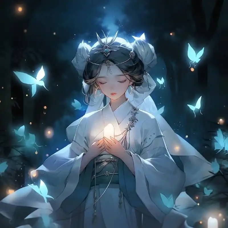 仙气飘飘的古风女生头像 676767