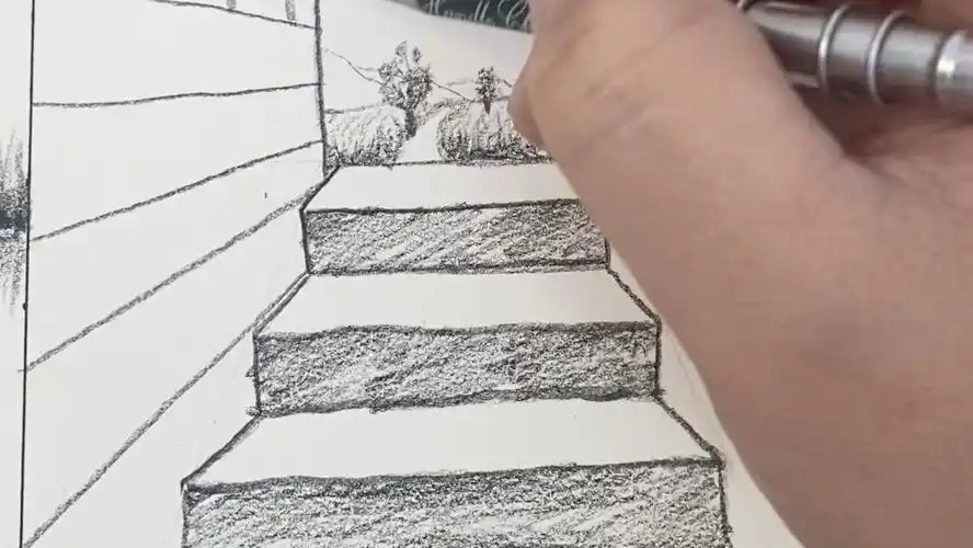 阶梯的画法,你学会了嘛?