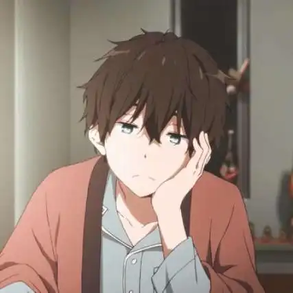 动漫头像男生呆萌