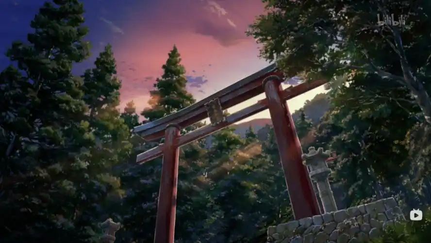 《鬼灭之刃》场景《龙猫》场景所以在最能代表着自然力量的环境