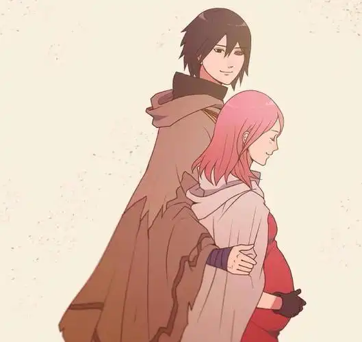 然后佐助这个愣头青硬生生带着怀了孕的小樱继续在荒山老林里面逛