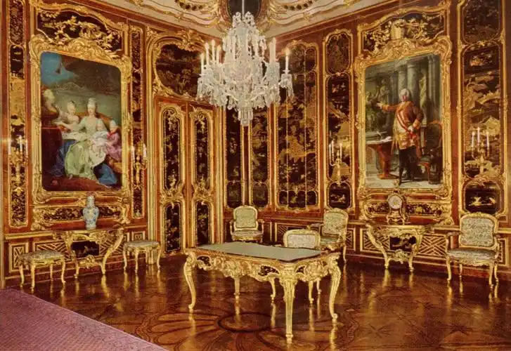 原创欧洲行69美泉宫承载着厚重历史的宏伟宫殿内景