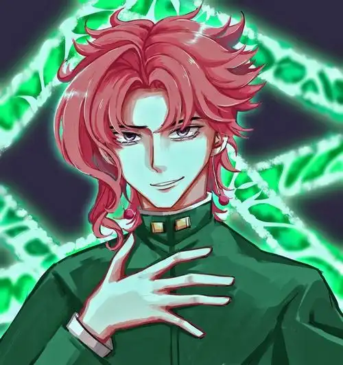 我其实有在好好画画用模板画的花京院jojo的奇妙冒险绘画jojo花京院