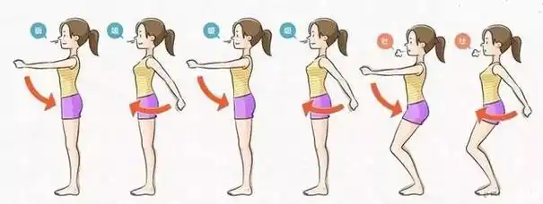 放松上半身,特别是两手在动时,活络整个上半身的肌肉,进而带动上半身