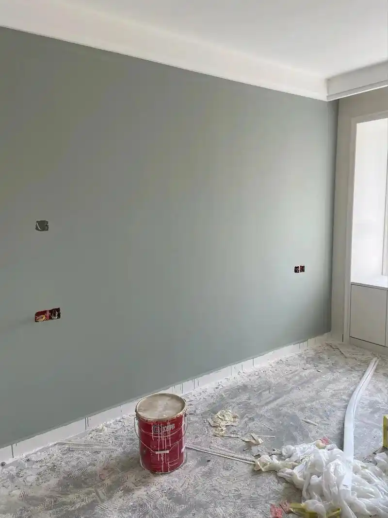 立邦好看的墙面颜色.立邦漆第一张电视背景墙伦敦雾旁边太空漫 - 抖音