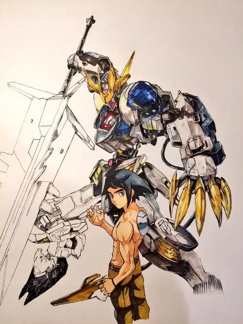 帝王形态与三日月 - tbs - aemedia - 专业主义acg电子媒体 高达