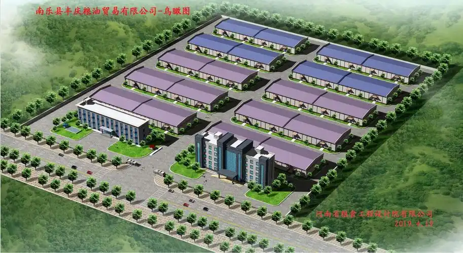 南乐丰庆10万吨粮库--粮库类工程业绩--河南省粮食工程设计院有限公司