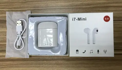 i7s tws mini bluetooth earphone earbuds button control earphone