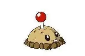 地雷简笔画卡通地雷简笔画