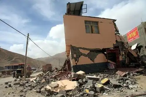青海玉树地震灾区受灾严重