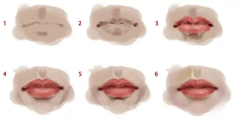 每周一课丨嘴唇的画法 - 知乎