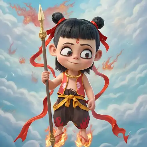 哪吒q版头像👶