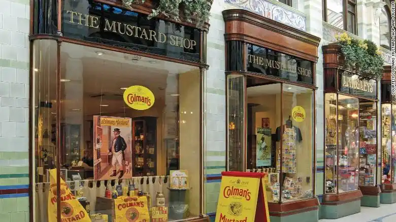 1/10英国诺里奇科尔曼芥末商店和博物馆(colman`s mustard shop and