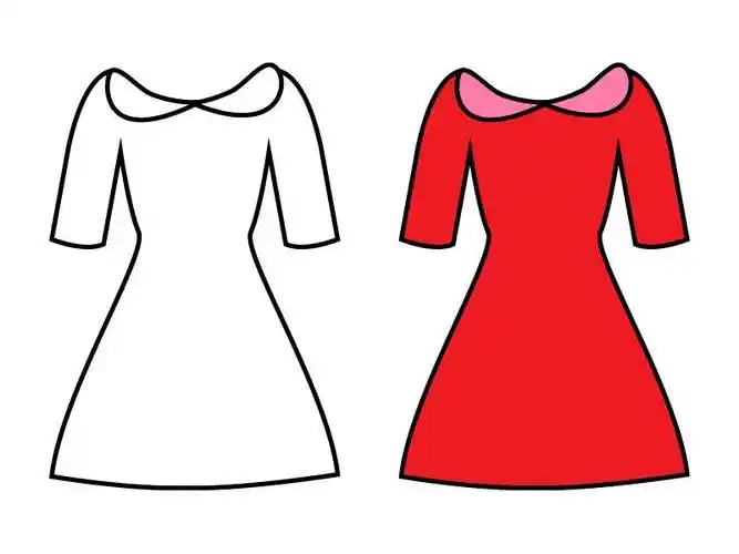 衣服简笔画图片大全 衣服简笔画图片大全可爱