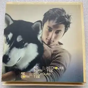 cd碟片 谢霆锋 reborn 第二世 2003年cd vcd豪华厚纸盒首版配件齐