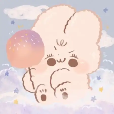 小清新头像卡通简约软萌小兔叽最适合女生用了