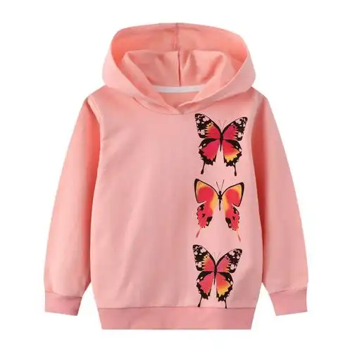 2021跨境专供外贸欧美新款印花童装秋冬款儿童卫衣针织长袖