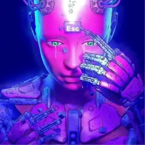 科幻未来男生头像 高清好看的炫酷科技风男生头像图片_男生头像_头像