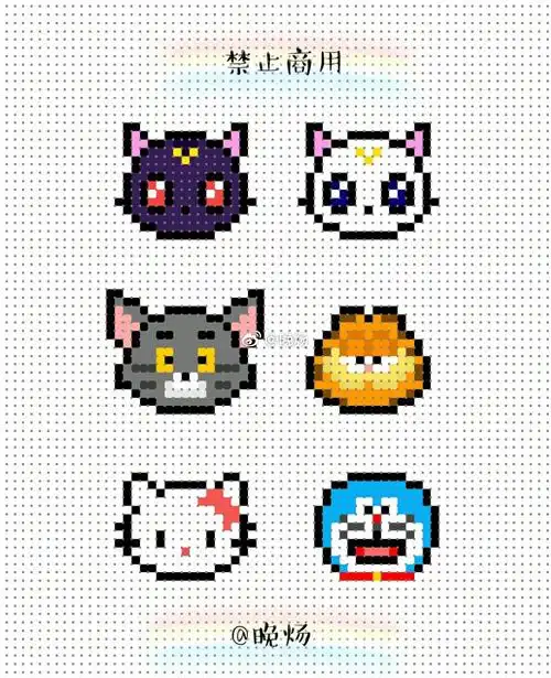拼豆/格子画/像素画