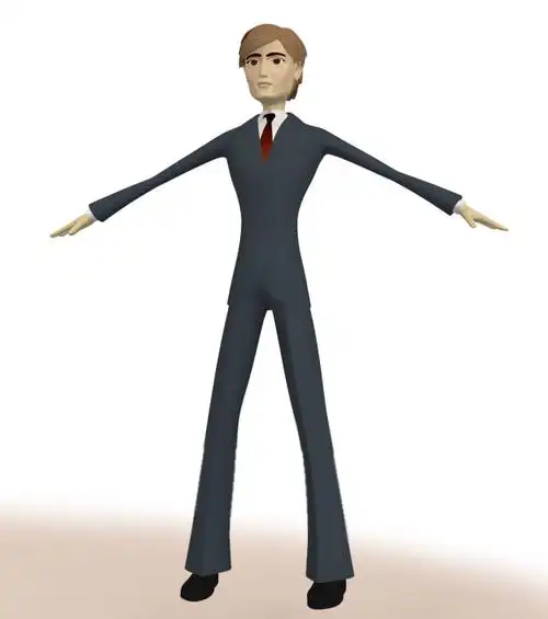 人物男0023d模型