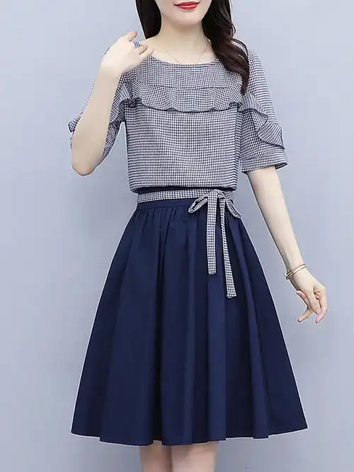 连衣裙两件套夏天