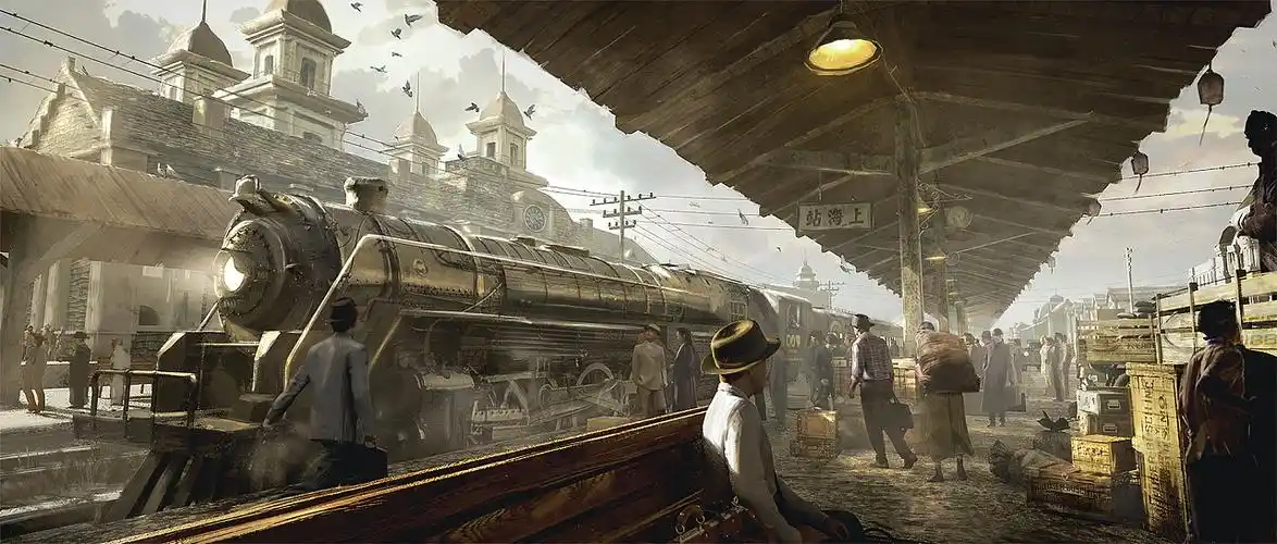 民国时期_火车站