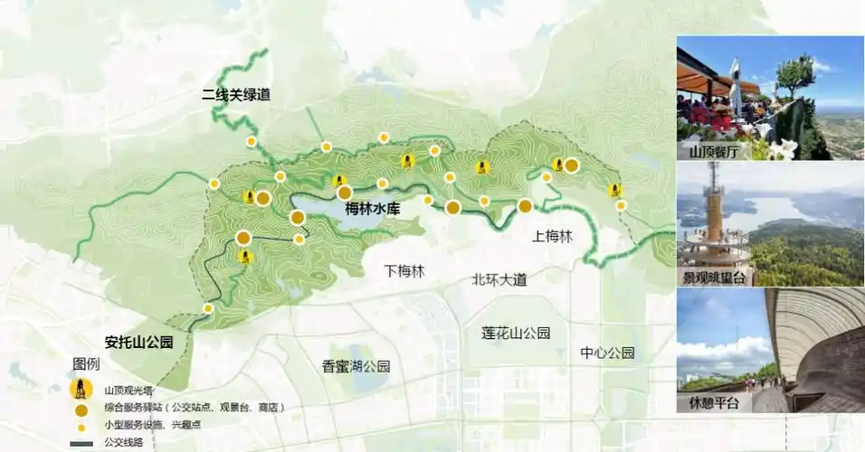 缆车直达安托山观景台!未来福田长这个样子!