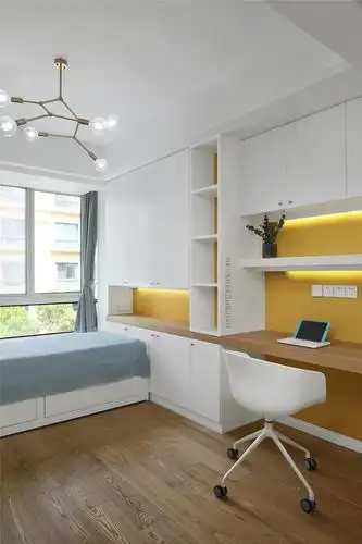 北欧风格两居书房装修效果图