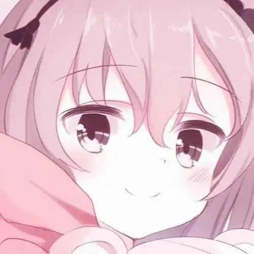 呆萌可爱的卡通动漫女生头像图片