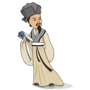 苏轼人物插画形象