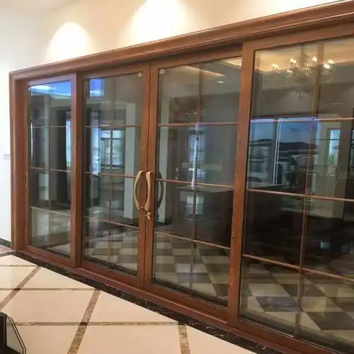 【定做玻璃门】工厂定做断桥铝合金门窗豪华别墅客厅推拉门批发居家