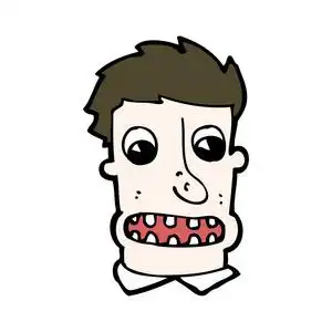 卡通丑男人照片