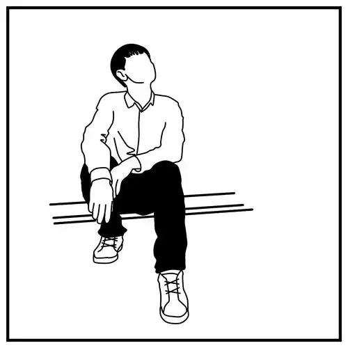 ins极简风手绘头像