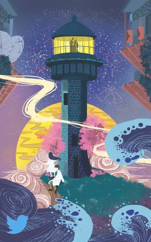 去月球 动画宣传海报