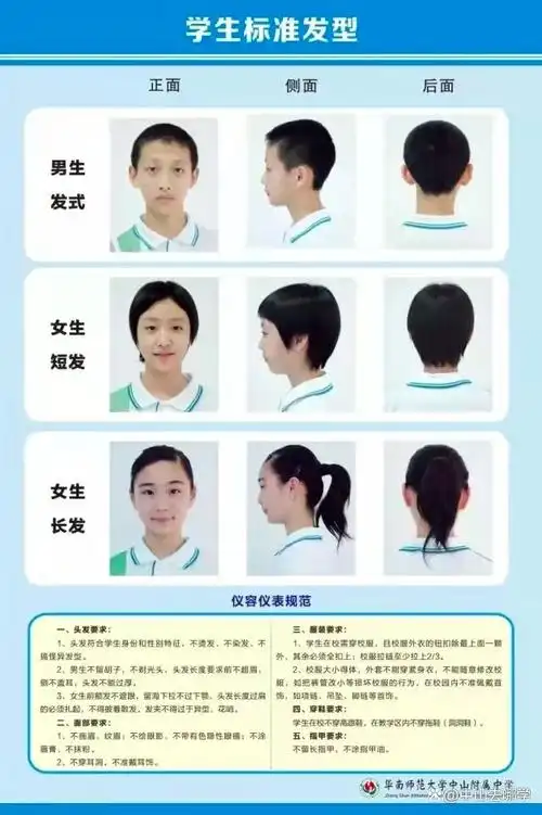 发型不过关别想进校门中山各校校规大pk哪家最严格