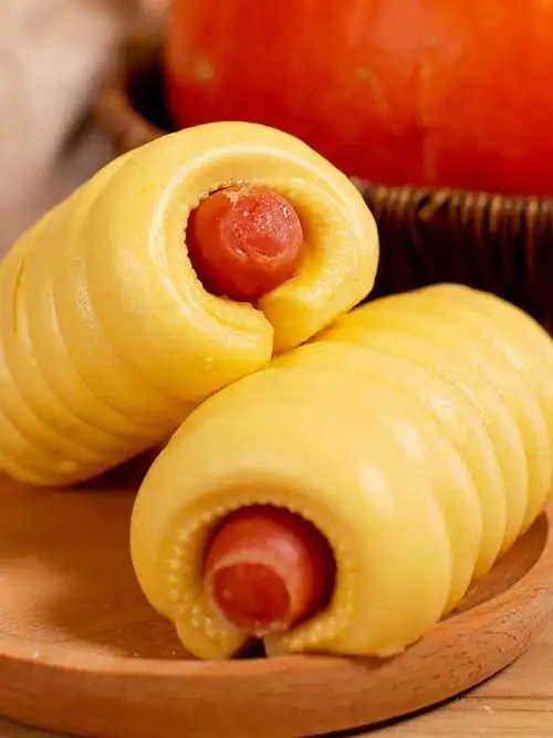 热狗馒头新货巴比1.08kg大包包装早餐南瓜包点