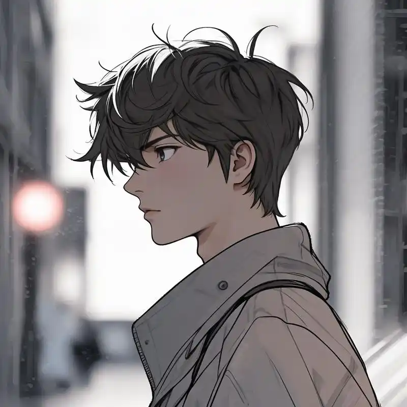 😎 帅气男生侧脸头像精选 📸