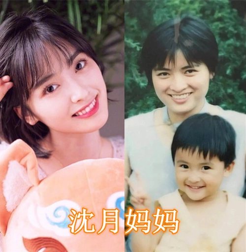 欧阳娜娜妈妈,鞠婧祎妈妈,杨紫妈妈,看到沈月妈妈:生了个自己