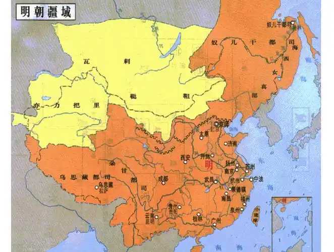 明朝领土4800万平方千米,包括了哪些地方_镜子历史网