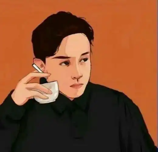 用张国荣做头像的女生张国荣真人卡通头像语录