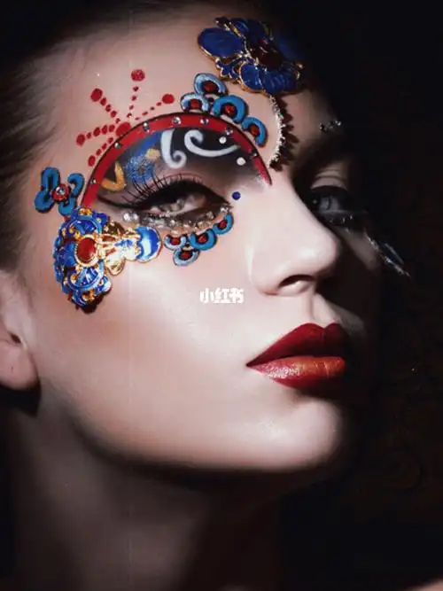 毛戈平化妆学校学员时尚彩妆作品