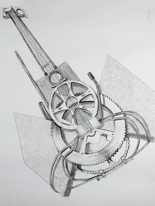 2016级设计素描作品展