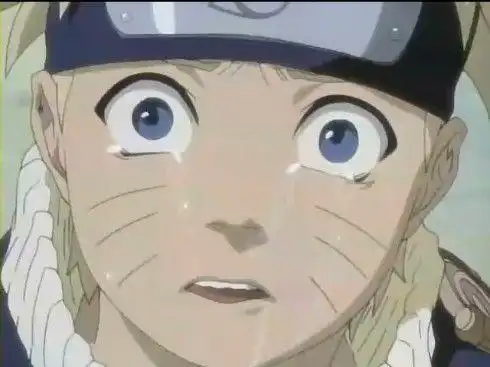 火影忍者帮我找一张图片,鸣人,哭