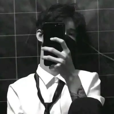 成熟男生霸气头像 手机自拍遮脸头像